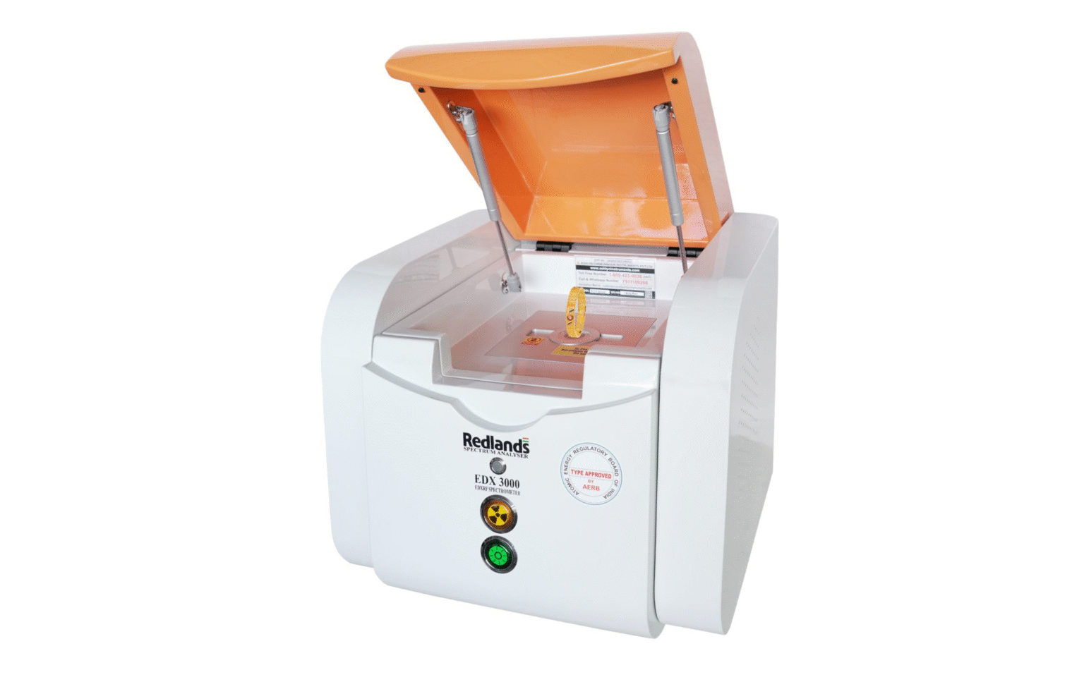 gold purity testing machine redlands edx 3000